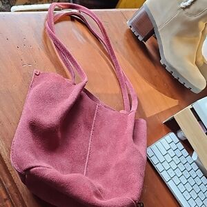 Nwot Portland Leather Small Suede Tote